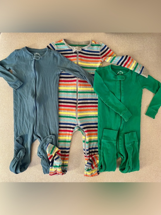 Primary Other - Primary Organic Zip Pajama Romper Bundle Toddler Size 2T